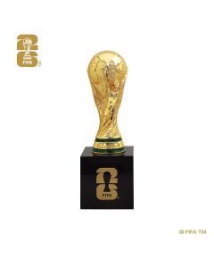 FIFA World Cup 2026 Official Licensed Product | 100 MM 3D Trophy Replica with Pedestal|F26-TR-0005