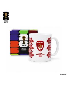 FIFA World Cup 2026 Official Licensed Product | Qatar FIFA 26 regular Ceramic Mugs|F26-MG-0005-QAT