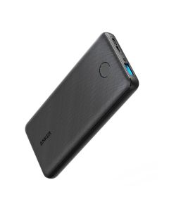 Anker PowerCore Slim 10000mAh Power Bank with Portable Lightweight Design, Dual USB Charging & PowerIQ Technology | Black - A1229H15