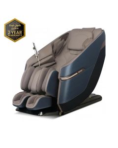 Rotai Full Body Massage Chair, 4D Foot Rollers, Heating, 22 Auto Programs, Space Capsule Design, Zero Gravity, Voice Control - Blue - RT5652 