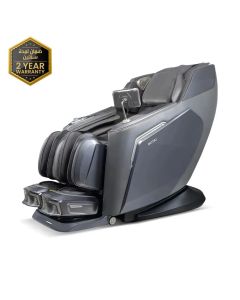 Rotai Vanquish Massage Chair, AI Smart Full Body Massage, Dual Zero Gravity Recline, 26 Airbags, Heat Therapy, 360° Foot & Leg Rollers & Wireless Charging | Grey - A70 Pro