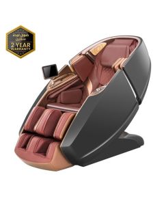 Rotai Gemini Massage Chair with Patented Dual-Core 3D L-Track, AI Body Scan, Zero Gravity, Heat Therapy & Smart Voice Control | Red - RT8900