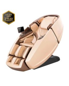 Rotai Luxury Electric Massage Chair, Zero Gravity Space Capsule, Full Body Health Massage, Automatic Body Kneading, Heat Therapy & Intelligent Relaxation System | Beige - RT-8900