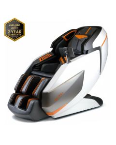 Rotai RT8800 Lambo Luxury Massage Chair with 4D Dual Mechanism, AI Intelligent Body Scan, Zero Pressure Flexible Track, Graphene Heating & Full-Body Airbags | Orange