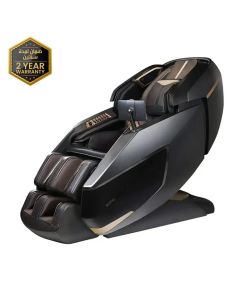 Rotai RT8800 Lambo Luxury Massage Chair with 4D Dual Mechanism, AI Intelligent Body Scan, Zero Pressure Flexible Track, Graphene Heating & Full-Body Airbags | Black