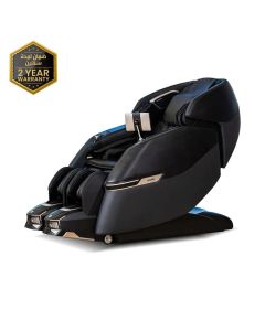 Rotai Advanced AI Robotic Massage Chair, 4D Dual-Core Full Body Massage, AI Health Scan, Zero Gravity Recline, Triple Foot Reflexology & 22 Auto Programs | Space Black - RT8902B