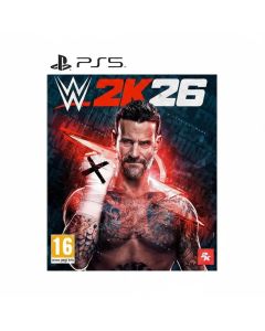 WWE 2K26 for Sony PlayStation 5 (PS5) Wrestling Sports Video Game, Single & Multiplayer Modes, Standard Edition (5026555)