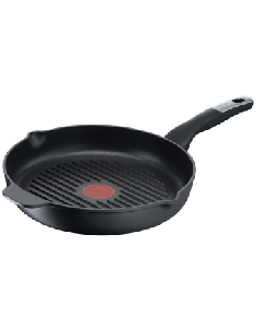 Tefal Unlimited Grill Pan, 26 x 26cm Non-Stick Aluminium Cookware, Induction Compatible, Titanium Non-Stick Coating - E2294074