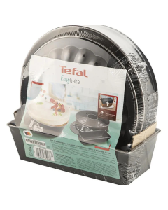 Tefal Easy Bake Bakeware Set, 3-Piece Carbon Steel Non-Stick Baking Pans, Durable Oven Bakeware - J174S274