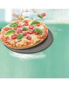 Tefal Easy Bake Pizza Pan, 32cm Non-Stick Pizza Tray, Durable Carbon Steel Bakeware, Even Heat Distribution - J1740874