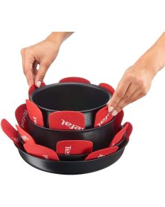 Tefal Pan Protector, 38cm Felt Cookware Separator, Scratch Protection for Pots & Pans, Reusable Storage Protector - K2203004
