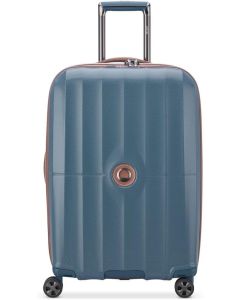 Delsey ST TROPEZ 67CM 4-Wheel Expandable Suitcase, Durable, Secure | Ultramarine Blue