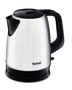 Tefal Stainless Steel Electric Kettle, 1.7L Capacity, 2400W Fast Boil, Cordless Design, Auto Shut-Off - Black - KI150D27