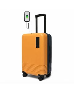 Mokobara Iconic Cabin Luggage 58cm - German Makrolon Polycarbonate Hard Shell Travel Suitcase | Black, TSA Number Lock