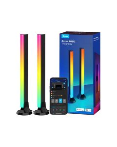 Govee RGBIC TV Light Bars Smart Backlight Kit – App Control, Scene Modes, TV Ambient Lighting for 45-70 Inch TVs | Black – H6046