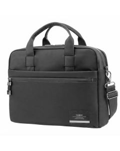 Samsonite Vestor Laptop Bailhandle M Urban Business Bag with Shock-Absorbing Laptop | Black