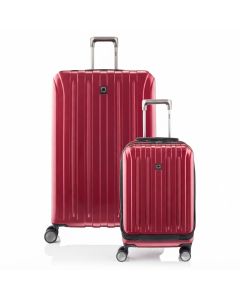 Delsey Titanium Hardside Expandable Carry-On Luggage with 15.6-inch Laptop Compartment, 100% Polycarbonate, Recessed TSA-Accepted Lock