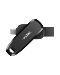 SanDisk Phone Drive USB Type-C & USB Type-A Flash Drive 128GB with Up to 100MB/s Read Speed, Auto Backup & Dual-Device Compatibility | Black - 619659206246
