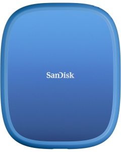 SanDisk Creator Phone SSD 1TB - Compatible with MagSafe, 1000 MB/s Read Speed, 4K ProRes Video, IP65, Model SDSSDE62C-1T00-G25, Blue