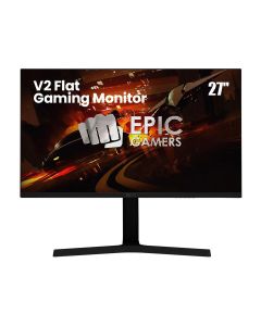 Epic Gamers 27" V2 Flat Gaming Monitor – VA Panel, QHD Resolution, 240Hz Refresh Rate | Black – EG-27V2FGM