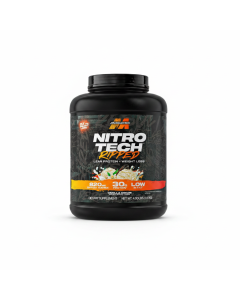 MuscleTech Nitro-Tech Ripped Whey Protein - 30g Protein, Weight Management, 42 Servings - French Van