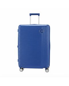 American Tourister Gemina Pro V2 Large 75cm Expandable Hardside Suitcase, Polycarbonate Spinner | Mistral Blue