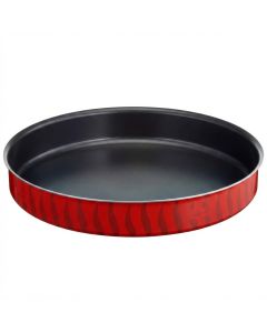 Tefal Tempo Flame 30cm Kebbe Ovenware, Non-Stick Aluminum Bakeware, Even Heat Distribution, Easy Release & Easy Clean | Black - J5719383