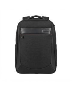 Samsonite Vigon II Laptop Backpack M, 15.6 Inch Tech Bag with USB Port, Removable Laptop Sleeve, 100% Polyester | Black