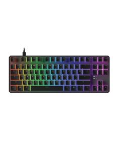 Epic Gamers Chimera TKL Wired Gaming Keyboard – Tenkeyless Layout, Red Switch | Black – EG-CGK-R