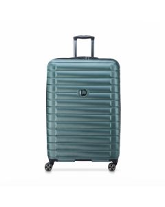 Delsey Helium Shadow 5.0 82cm Expandable Hardcase Check-In Luggage, 4 Double Wheels, TSA, TSA Combination Lock | Green
