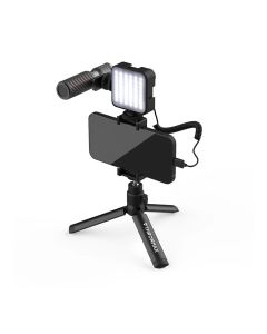 Thronmax StreamMic Pro Vlogger Kit – Streaming Microphone Kit for Vlogging & Content Creation | Black – C1PRO