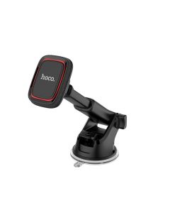 HOCO CA42 Cool Journey Dashboard Car Phone Holder with Stretch Rod, Adjustable 360° Mount for Smartphones - Black