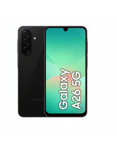 Samsung Galaxy A26 5G Smartphone - 128GB Storage, 6GB RAM, 50MP Camera, Black