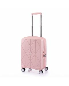 American Tourister Argyle Cabin Size Hard Shell Spinner Suitcase, Polypropylene, Anti-Theft DuoSaf Security TSA 008 Combination Lock