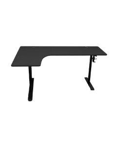 Epic Gamers Pro V3 Gaming Corner Table – Pro V3 Series Gaming Desk, Corner Gaming Setup Furniture | Black – EG-PV3GCT-B