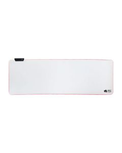 Epic Gamers RGB Gaming Mouse Pad – RGB LED Gaming Desk Mat | White – EG-GMP-W