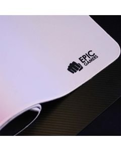 Epic Gamers MotionMat Gaming Desk Mat – Gaming Desk Mat for PC Gaming Setup | White – EG-MM-W