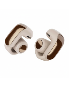 Bose Ultra Open Earbuds, Open-Ear Wireless Bluetooth Earbuds, Premium Immersive Audio, Comfortable Fit - Driftwood Sand