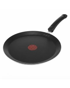 Tefal G6 Tempo Flame 36cm Tawa, Titanium Non-Stick Coating, Thermo-Signal Technology, Even Heat Distribution | Red - C3041883