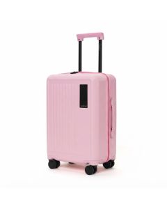 Mokobara The Transit Wave Cabin Luggage, 54 cm Small Hardsided Trolley Suitcase, Excuse Me (Pink), TSA Approved