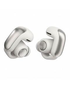Bose Ultra Open Earbuds, OpenAudio Technology, Open-Ear Wireless Bluetooth Earbuds, Up to 48-Hour Battery Life - White