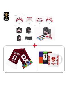 Qatar Fan Tech Gift Bundle FIFA Gaming Controller + National Scarfs + Ceramic Mugs (603001000013834,603001000013862,603001000013872)