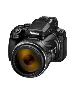 Nikon COOLPIX P1100 Superzoom Bridge Camera, 125x Optical Zoom, 16MP CMOS Sensor, 4K UHD Video & Dual Detect Optical VR | Black - 4960759916655
