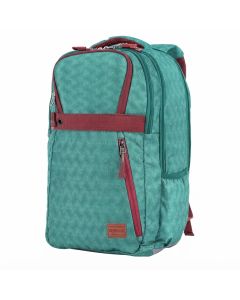 American Tourister Strata Laptop Backpack 2, Teal Secure Anti-Theft Travel Bag with Tractum
