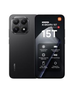 Xiaomi 15T Smartphone: 12GB RAM, 512GB Storage, 50MP Camera, 120Hz Display | Black 