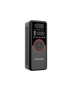 Moxedo Tirego Smart Tire Inflator 150 PSI with Auto Shut-Off, Digital Display & LED Light | Black - MX-STI003