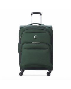 Delsey SKY MAX 2.0 70.5 CM Expandable 4-Wheel Spinner Suitcase, TSA Approved Lock | Green