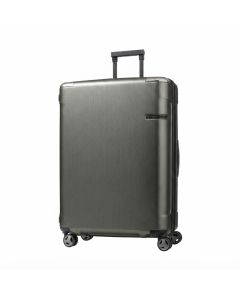 Samsonite Evoa 28-inch Large Spinner Suitcase, Hardside Luggage with Aero-Trac, Polycarbonate, TSA Lock & Anti-Theft Zipper, Expandable | Brushed Black