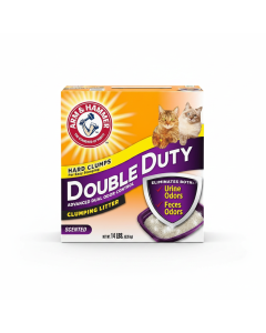 ARM & HAMMER Double Duty Clumping Cat Litter - 6.35KG Odor Control