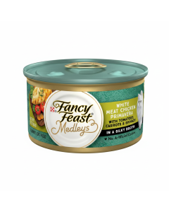 Fancy Feast Medleys Chicken Primavera 24-Pack - Gourmet Wet Cat Food